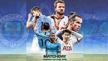 Video clip bàn thắng trận Man City vs Tottenham