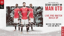 Link xem trực tiếp Derby County vs MU. Trực tiếp bóng đá giao hữu CLB