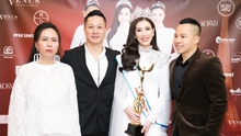 Phí Thùy Linh vượt mặt vợ cũ Phan Thanh Bình để trở thành Mrs Áo dài 2018