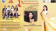 'Tôn vinh Nữ hoàng thương hiệu Việt Nam 2019' không thuộc thẩm quyền quản lý của ngành văn hóa
