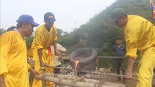 Thanh Hóa: Lễ chập lửa đúc trống đồng 'Hào khí non sông'