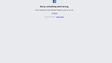Mạng xã hội Facebook bị sập mạng toàn cầu, không truy cập được