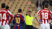 Messi nhận thẻ đỏ đầu tiên ở Barcelona: Chuẩn bị cho cuộc chia tay cay đắng