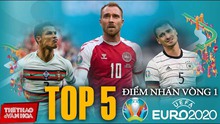 5 điểm nhấn đáng chú ý nhất của lượt đấu đầu tiên Euro 2020