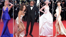 Thảm đỏ LHP Cannes: Dàn sao tuyệt đẹp, siêu mẫu Bella Hadid hở nội y