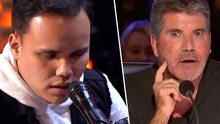 'Got Talent Mỹ': Thanh niên tự kỉ, khiếm thị khiến giám khảo 'mặt lạnh' Simon Cowell phải 'nhớ đến hết đời'