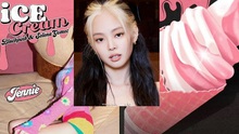 Jennie Blackpink đổi kiểu tóc hồng xinh hết nấc trong 'Ice Cream'