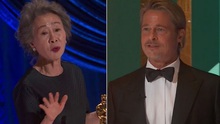 Sao Hàn 73 tuổi hài hước đáp trả khi bị hỏi 'Mùi của Brad Pitt thế nào' tại Giải Oscar 2021