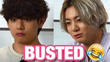 BTS: Jungkook 'bắt quả tang' V nói dối về món ăn dị ứng