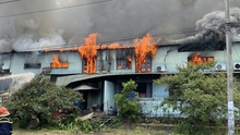 Vụ cháy lớn trong Khu công nghiệp Phú Tài (Bình Định): Cháy sang nhà kho và khu văn phòng