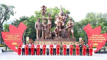 Hà Nội: Khánh thành Tượng đài 'Công an nhân dân vì dân phục vụ'