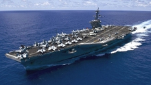 'Triều Tiên sẵn sàng đánh chìm tàu sân bay hạt nhân của Mỹ'