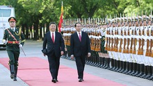 Lễ đón chính thức Chủ tịch nước Trần Đại Quang thăm cấp Nhà nước tới CHND Trung Hoa