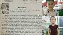 Đã tìm thấy thi thể cháu bé mất tích tại Ba Đồn, Quảng Bình