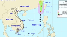 Tin bão khẩn cấp cơn bão số 3 trên Biển Đông