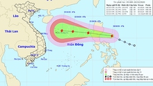 Tin bão khẩn cấp cơn bão số 8 trên Biển Đông