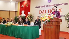 Chủ tịch Quốc hội Nguyễn Thị Kim Ngân dự Đại hội Liên hiệp các Hội Văn học nghệ thuật Việt Nam