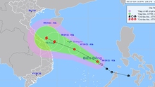 Áp thấp nhiệt đới có khả năng mạnh lên thành bão số 7