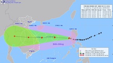 Bão số 4 mạnh giật cấp 15: Cập nhật mới nhất diễn biến bão