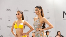 Nóng bỏng phần thi Bikini tại 'Hoa hậu Siêu quốc gia Việt Nam 2022'