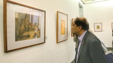 Ngắm các tác phẩm tôn vinh 'Truyền thống hiếu học' tại Bảo tàng Mỹ thuật Việt Nam