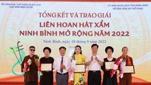 45 tiết mục xuất sắc được trao giải tại Liên hoan hát Xẩm Ninh Bình mở rộng năm 2022