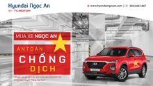 Hyundai SantaFe và những khuyến mãi tại Hyundai Ngọc An