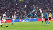 Video clip siêu phẩm 'xe đạp chổng ngược' của Cristiano Ronaldo vào lưới Juventus