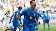 Video clip bàn thắng Brazil 2-0 Costa Rica: Coutinho và Neymar ghi bàn