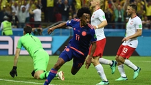 Video clip bàn thắng Ba Lan 0-3 Colombia: James Rodriguez rực sáng