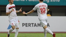 U23 Syria thắng tối thiểu U23 Palestine, chờ U23 Việt Nam ở tứ kết ASIAD