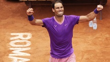 Rafael Nadal lần thứ 10 vô địch Roma Masters