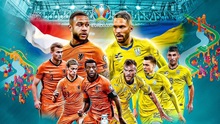 Video clip bàn thắng trận Hà Lan vs Ukraine