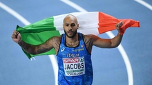 Marcell Jacobs của Ý bất ngờ giành HCV chạy 100m nam