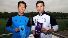 Song Heung Min bất ngờ giành giải cầu thủ hay nhất Premier League tháng 4