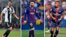Messi bỏ xa Mbappe và Ronaldo trong cuộc đua Giày Vàng