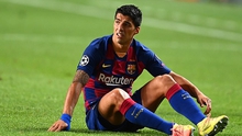 Barca: Hiệp 1 thảm họa của Suarez, chạm bóng nhiều nhất ở... khu vực giao bóng