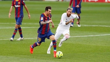 Xem lại pha tắc bóng đỉnh cao ngăn Messi ghi bàn của Sergio Ramos