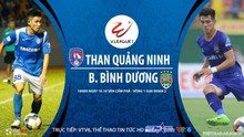 Nhận định bóng đá nhà cái Quảng Ninh vs Bình Dương. Trực tiếp bóng đá Việt Nam. Trực tiếp VTV6