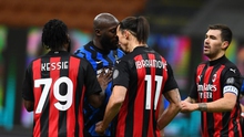 Inter 2-1 AC Milan: Ibrahimovic nhận thẻ đỏ, Eriksen giúp Inter ngược dòng phút cuối