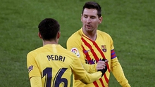 Bilbao 2-3 Barcelona: Messi lập cú đúp, Barca ngược dòng thành công
