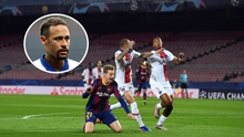 Neymar xóa bình luận mỉa mai quả phạt đền của Barcelona trước PSG