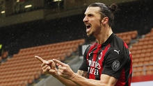 AC Milan 4-0 Crotone: Ibrahimovic đạt mốc 500 bàn, Milan trở lại ngôi đầu