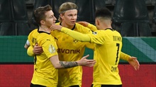 Dortmund phản công mãn nhãn với Reus - Haaland - Sancho