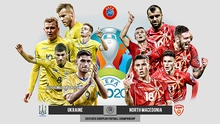 Kèo nhà cái Ukraine vs Bắc Macedonia. Tỷ lệ kèo bóng đá EURO 2021. Trực tiếp VTV6