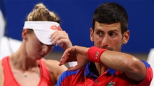 Djokovic tiếp tục thất bại ở nội dung đôi nam nữ, tan mộng HCV Olympic