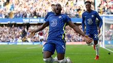 Chelsea 3-0 Aston Villa: Lukaku lập cú đúp, Chelsea bám đuổi MU