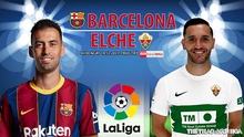 Nhận định bóng đá nhà cái Barcelona vs Elche. Nhận định, dự đoán bóng đá La Liga (0h30, 19/12)