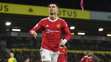 ĐIỂM NHẤN Norwich 0-1 MU: Rangnick thắp hy vọng hồi sinh, Ronaldo lại làm người hùng