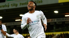 Norwich 0-4 Man City: Sterling lập hat-trick, Man City xây chắc ngôi đầu